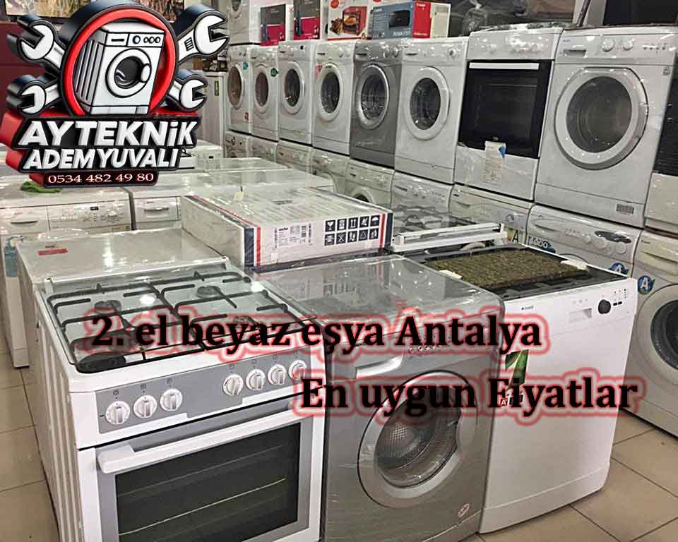 En Uygun Fiyatlı 2. El Beyaz Eşya Satışı Antalya
